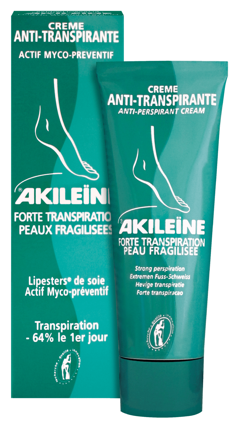 Akileine - Anti-Transpirant-Creme, 50 ml