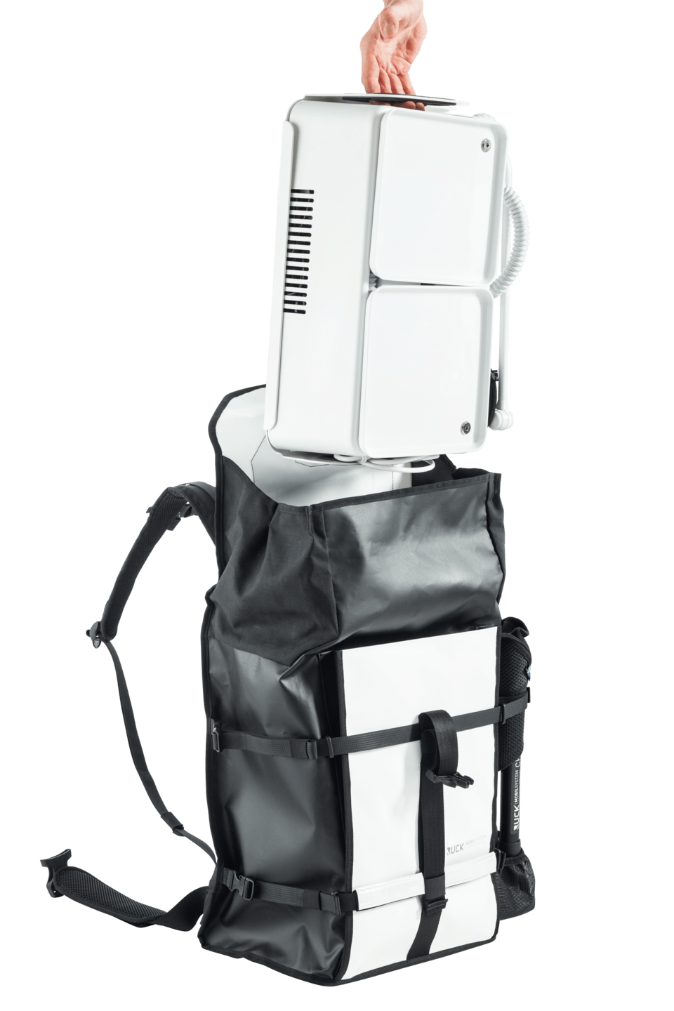 RUCK MOBIL SYSTEM - Technikeinheit Rucksack in weiß