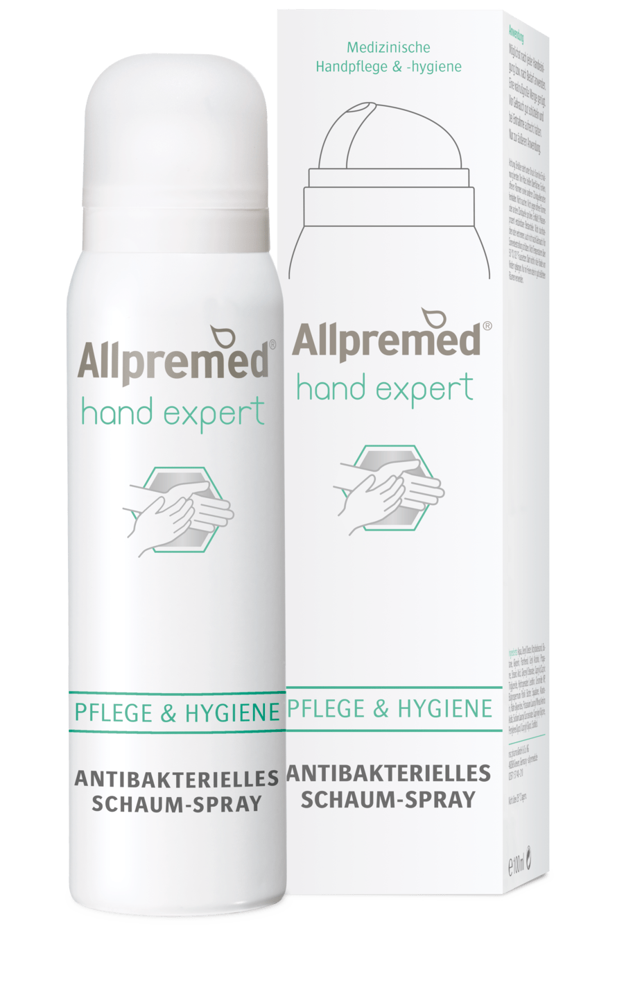 Allpremed hand expert - Schaum-Spray PFLEGE & HYGIENE, 100 ml