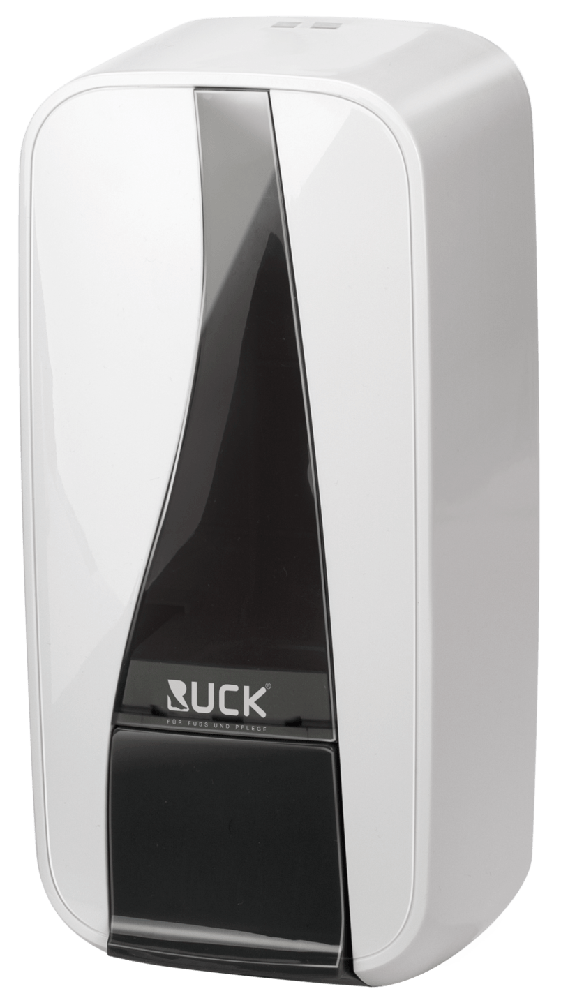 RUCK - Kunststoff Wandspender manuell in schwarz