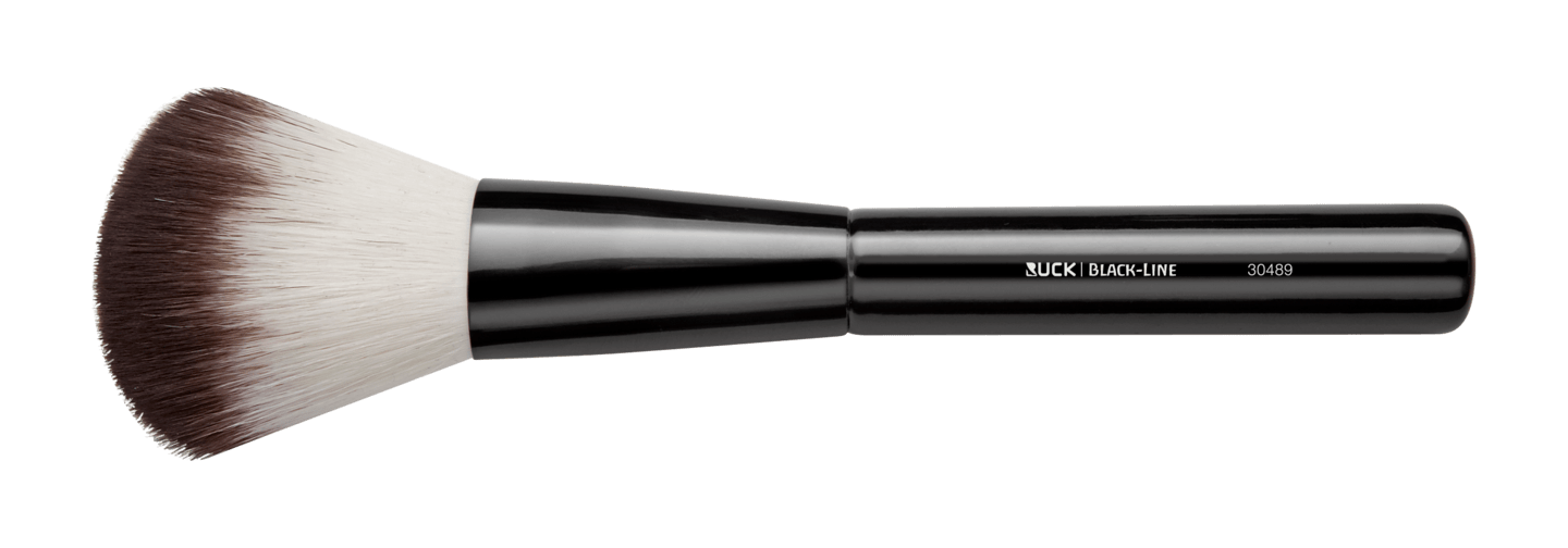 RUCK - Puderpinsel in schwarz