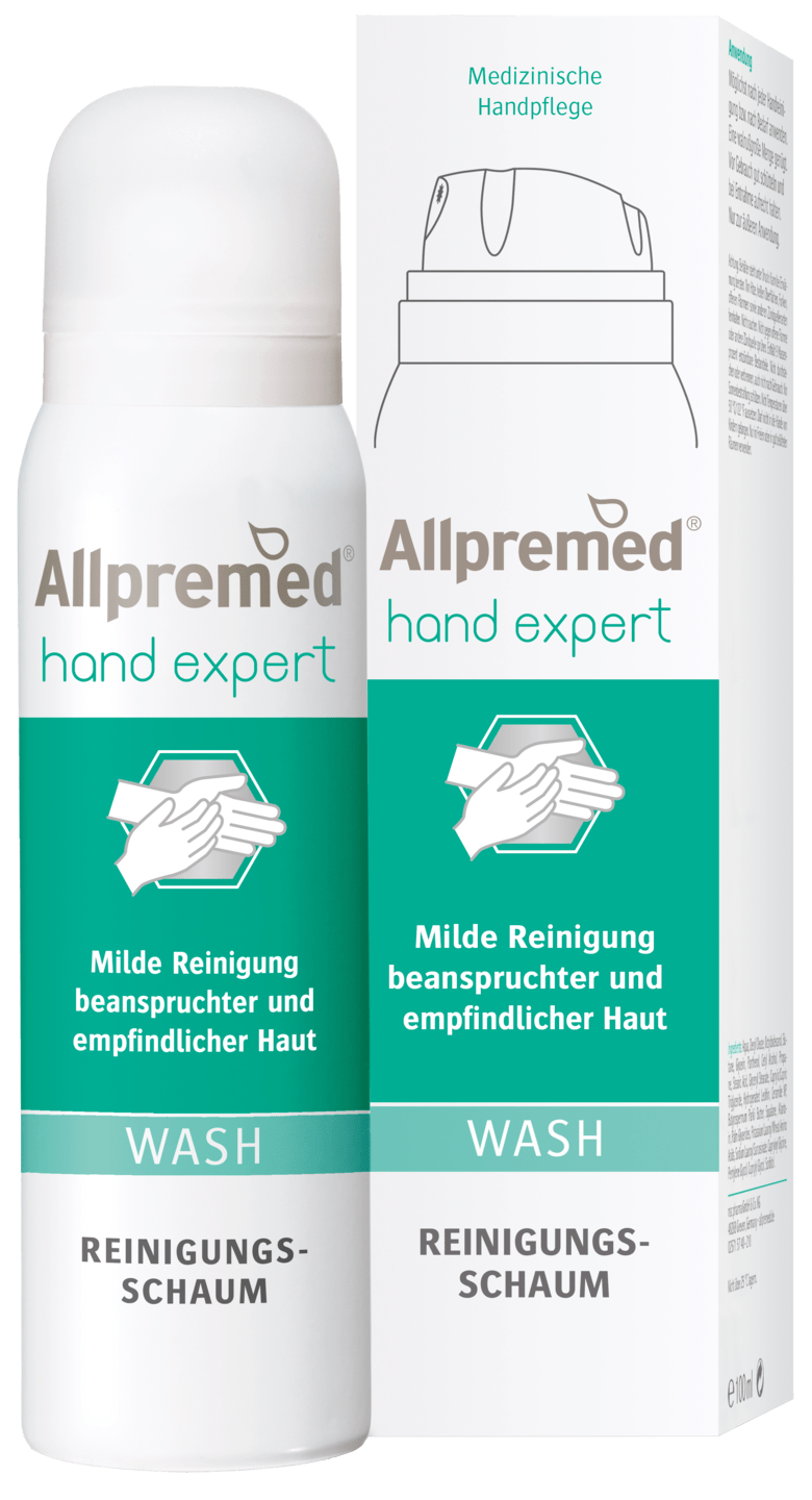 Allpremed hand expert - Reinigungs-Schaum WASH, 100 ml