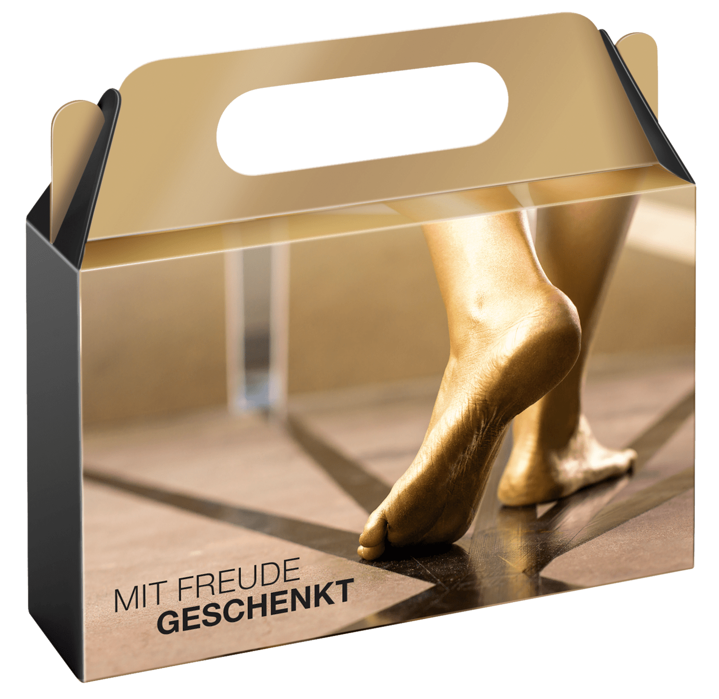 RUCK - Geschenkverpackung in gold