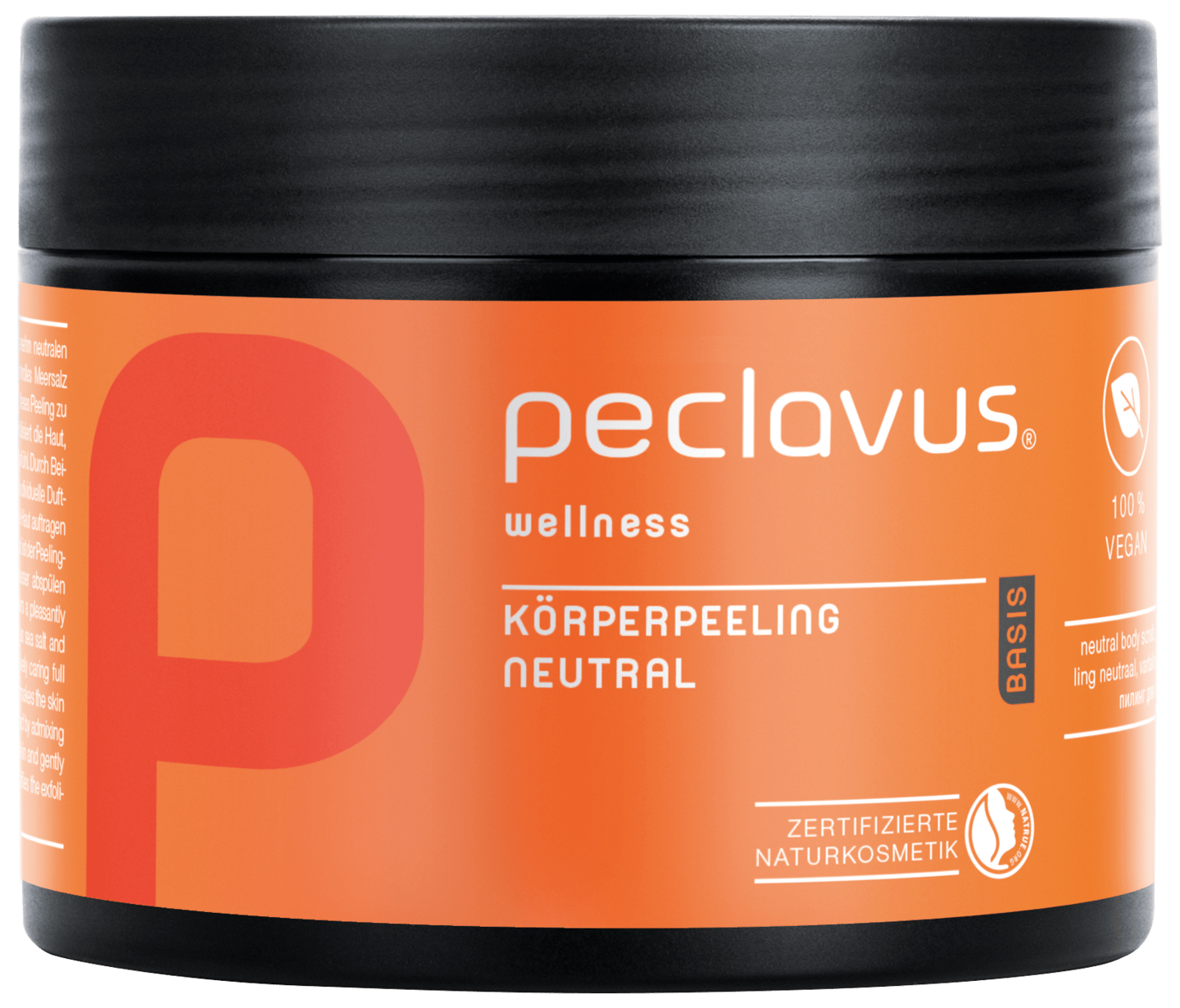 peclavus - Körperpeeling Neutral | Basis, 500 ml