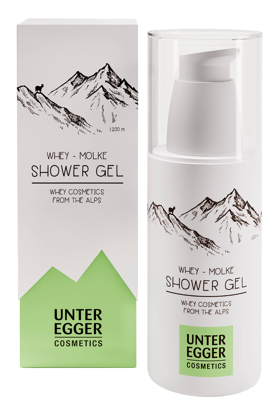 Unteregger Cosmetics - Molke Shower Gel, 150 ml