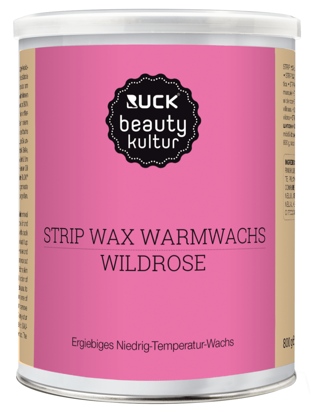 RUCK beautykultur - STRIP WAX Warmwachs, 800 g in pink