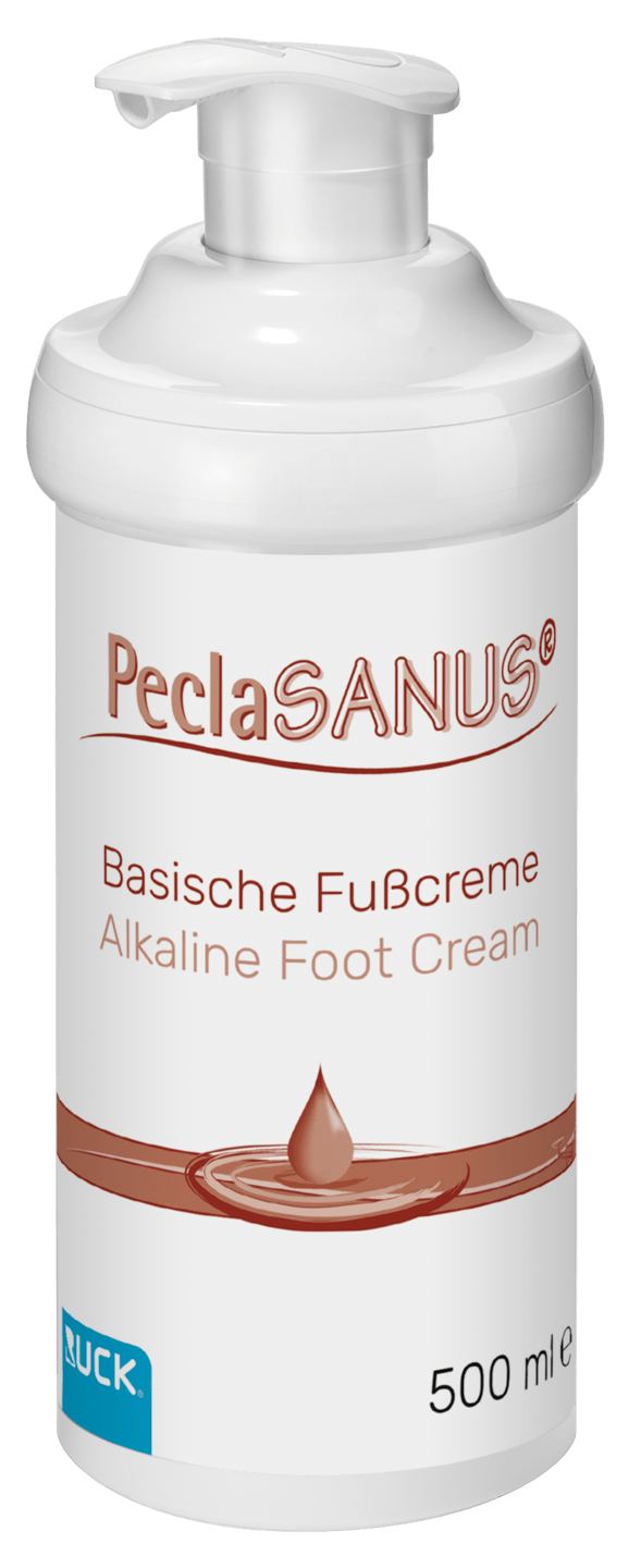 PeclaSANUS - Basische Fusscreme, 500 ml