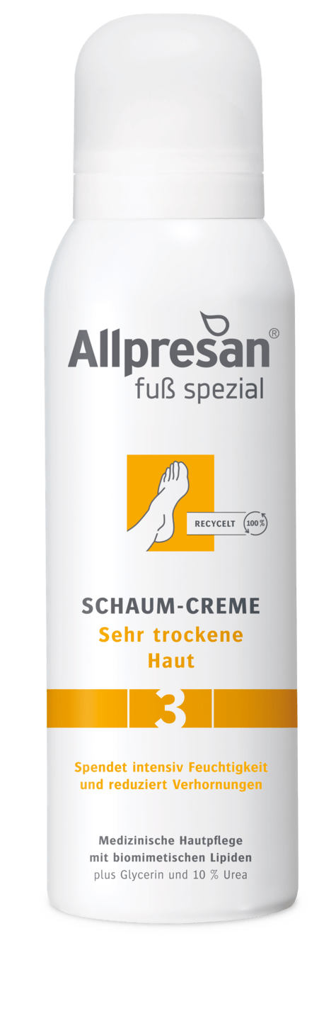 Allpresan Fuß spezial - Nr. 3 Schaum-Creme Sehr trockene Haut