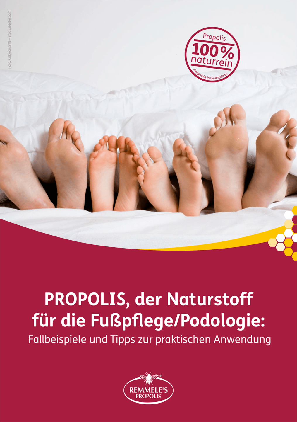 Remmele's Propolis - Broschüre "Der Naturstoff für die Fußpflege/Podologie"