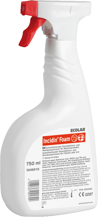 ECOLAB - Incidin Foam Flächendesinfektion, 750 ml