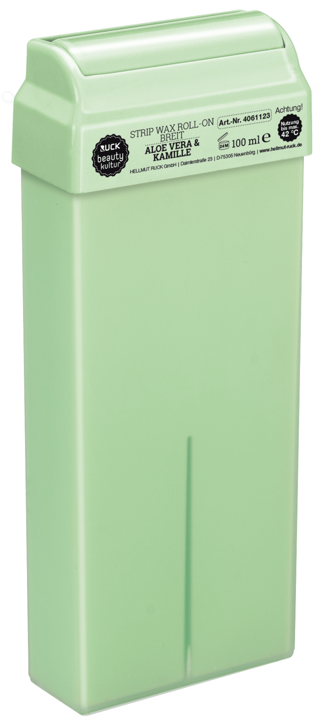 RUCK beautykultur - STRIP WAX Warmwachspatrone, 100 ml in grün