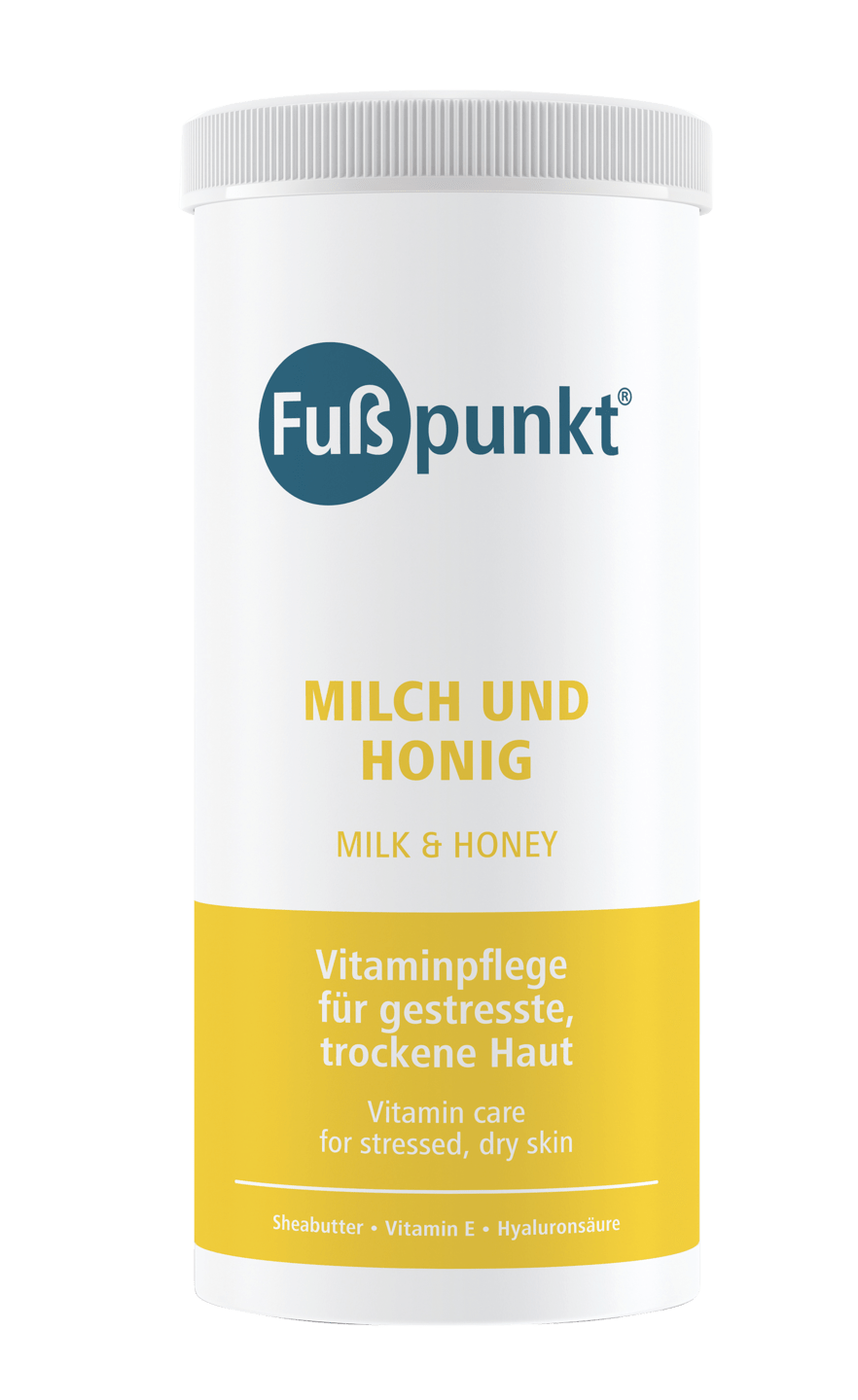 Fußpunkt - Milch & Honig, 450 ml