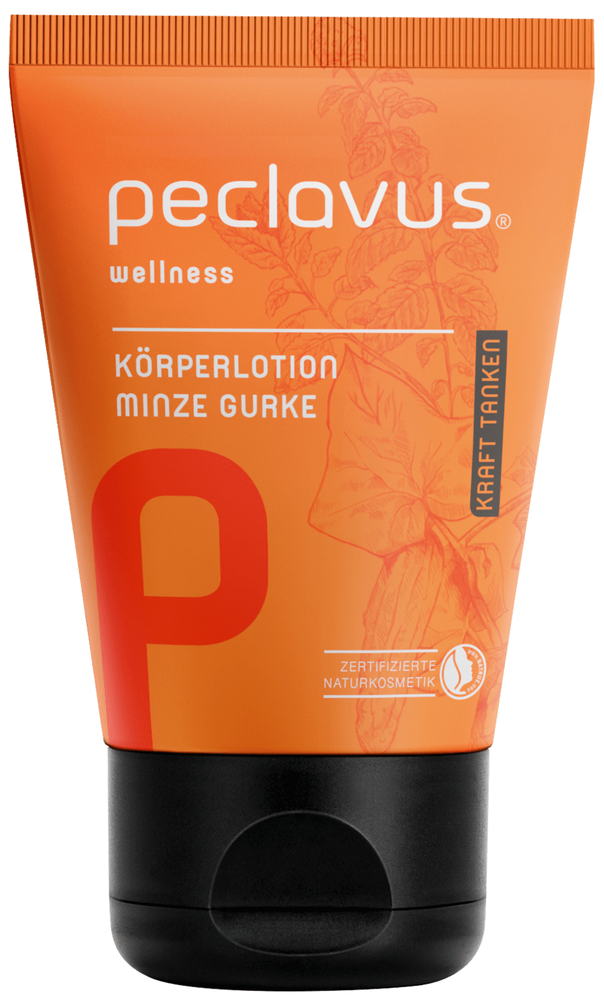 peclavus - Körperlotion Minze Gurke, 30 ml