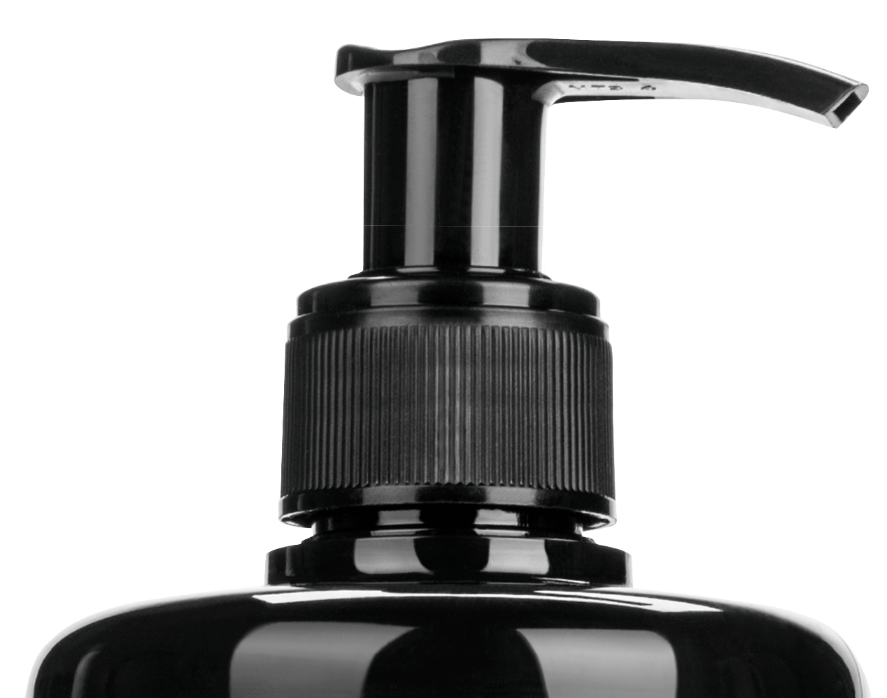 peclavus - Spender für 500 ml Flasche in schwarz