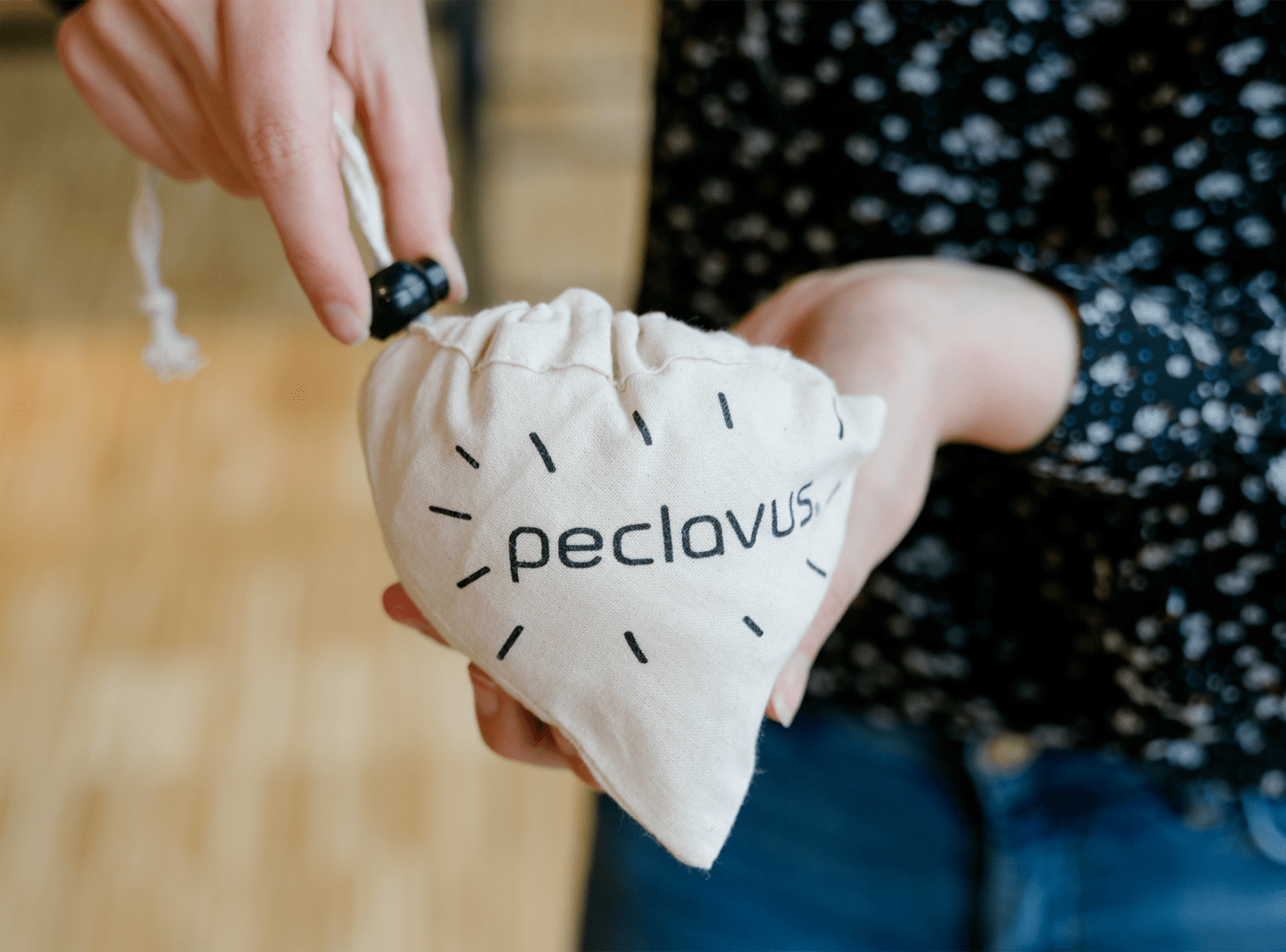peclavus - Baumwolltragetasche in natur
