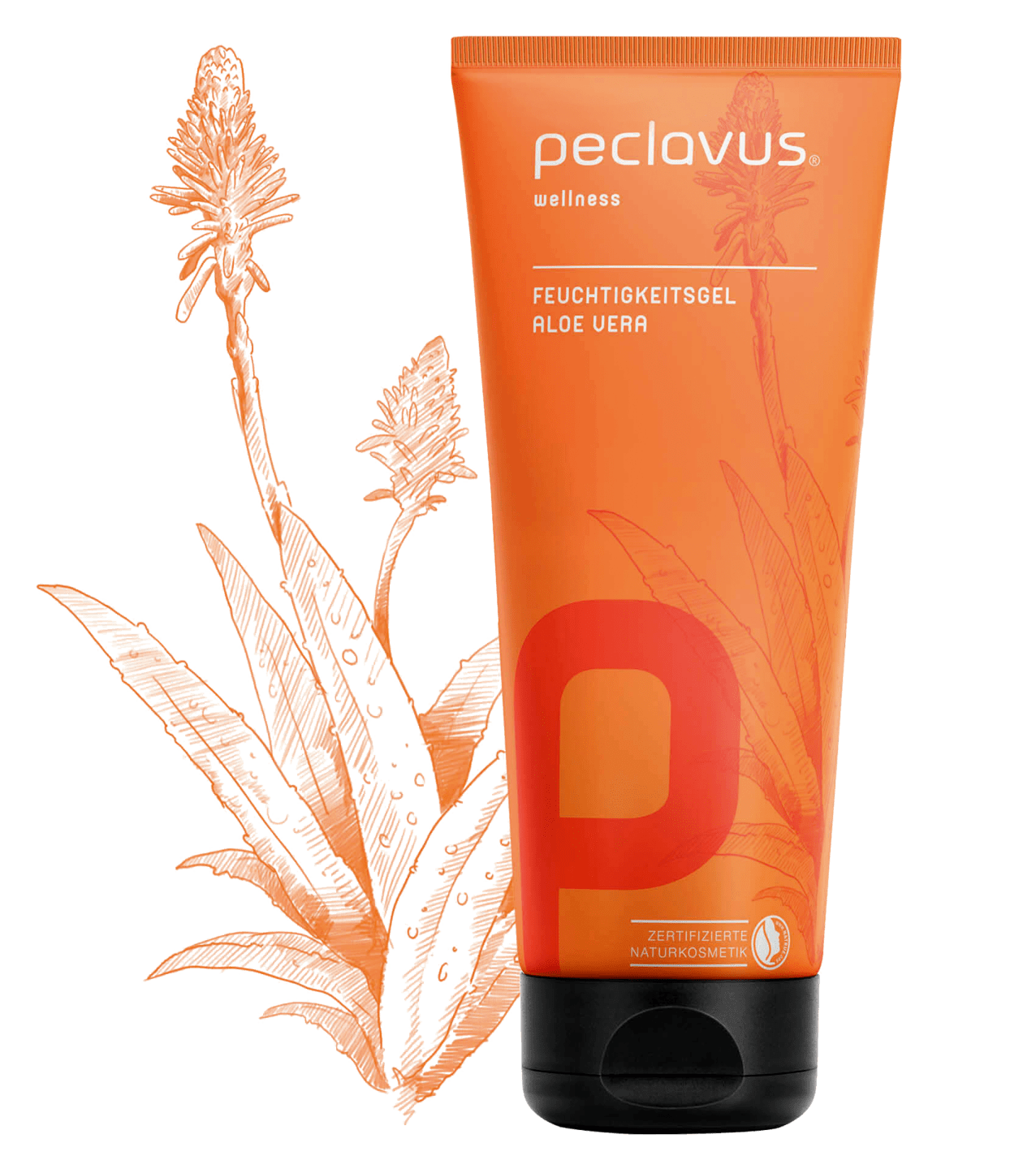peclavus - Feuchtigkeitsgel Aloe Vera, 200 ml