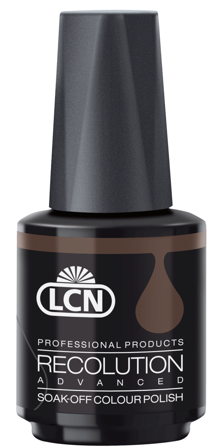 LCN - RECOLUTION Advanced Soak off colour polish, 10 ml in coffee (786)