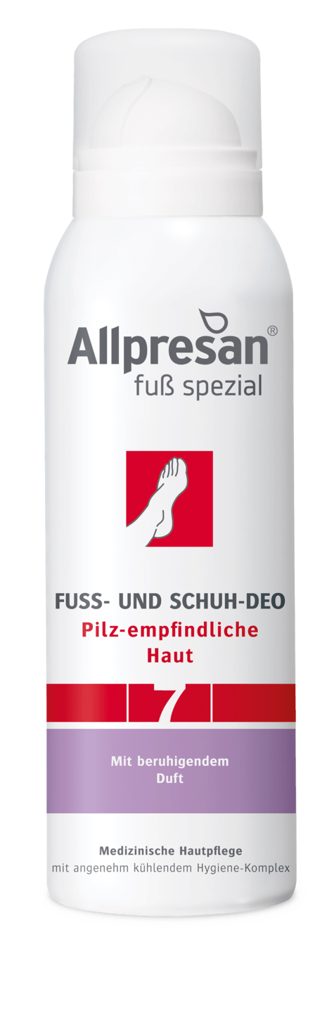 Allpresan Fuß spezial - Nr. 7 Fuß- und Schuh-Deo Pilz-empfindliche Haut, 125 ml