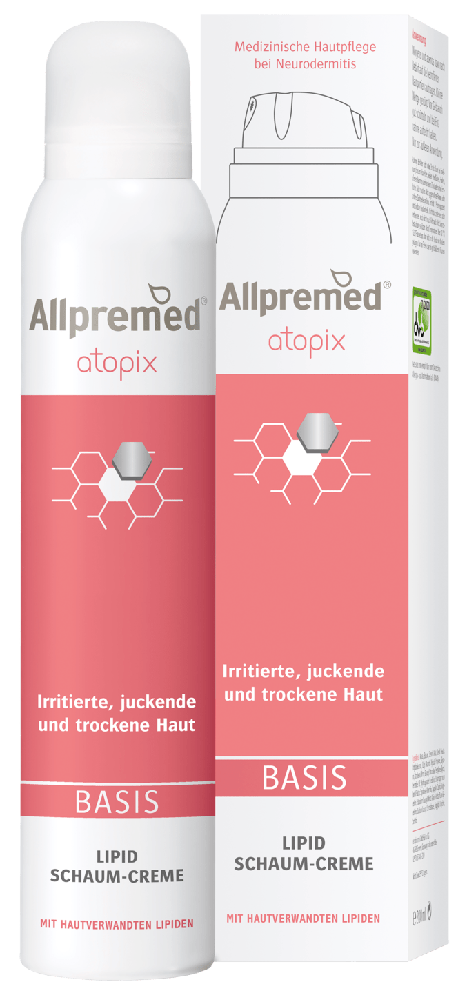 Allpremed atopix - Lipid Schaum-Creme BASIS , 200 ml