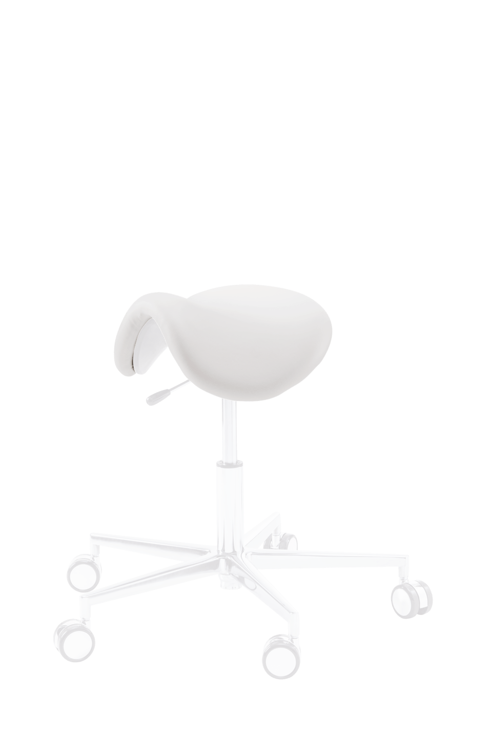 RUCK - Sitzfläche saddle in weiß