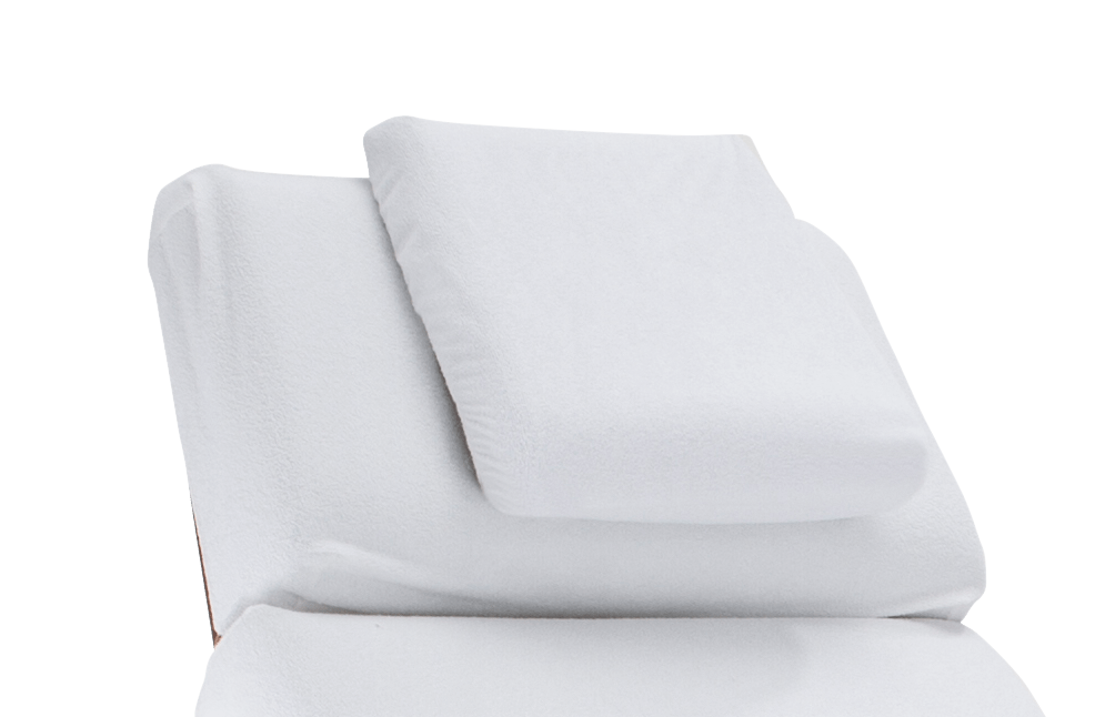 RUCK - Frotteebezug soft für RUCK® Behandlungsliege MOON und RUCK® Kosmetikliege LUNA Nackenstütze in weiß