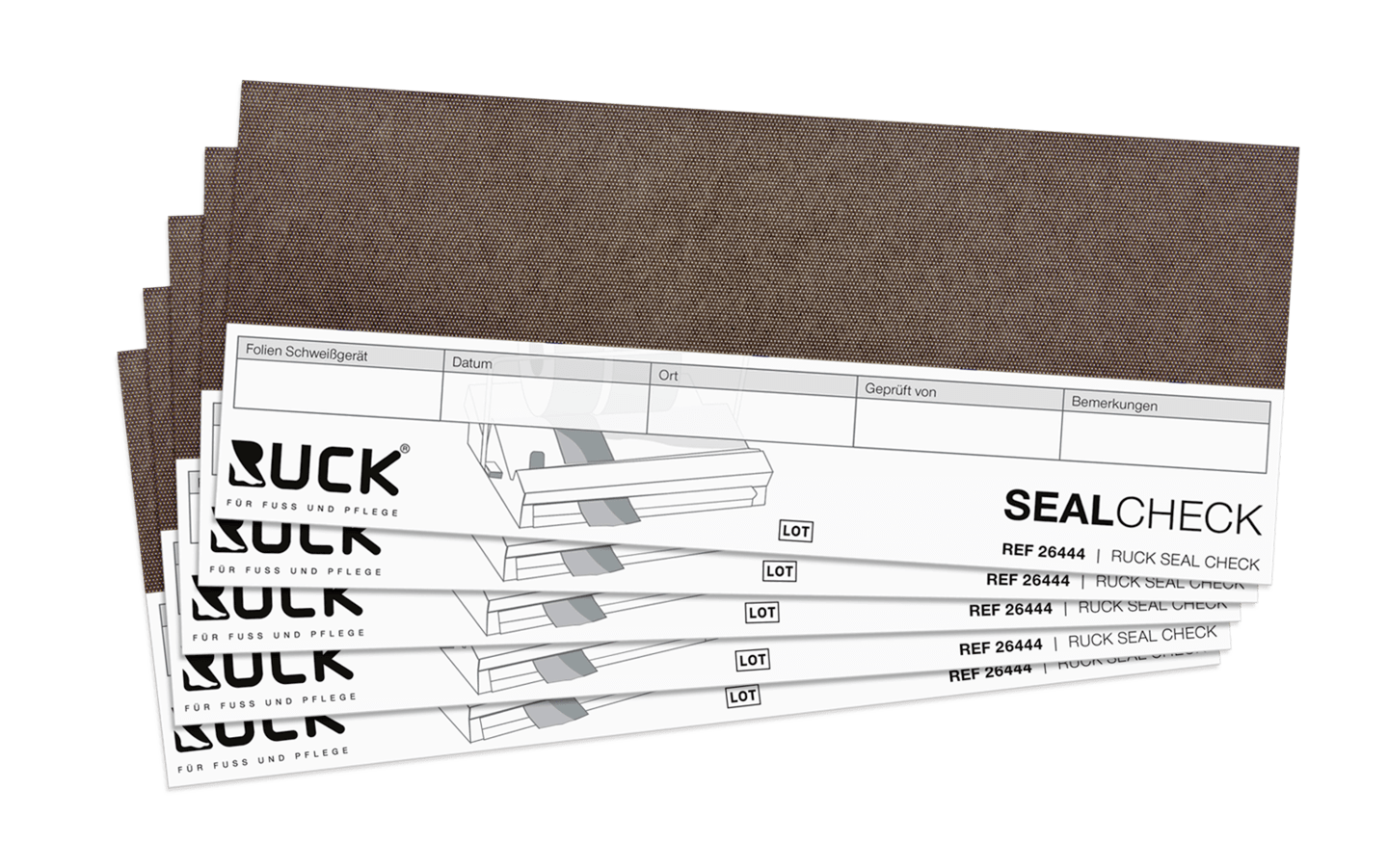 RUCK - Seal Check-Teststreifen in weiß