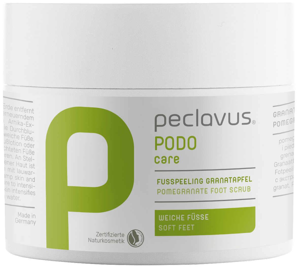 peclavus - Fußpeeling Granatapfel, 250 ml