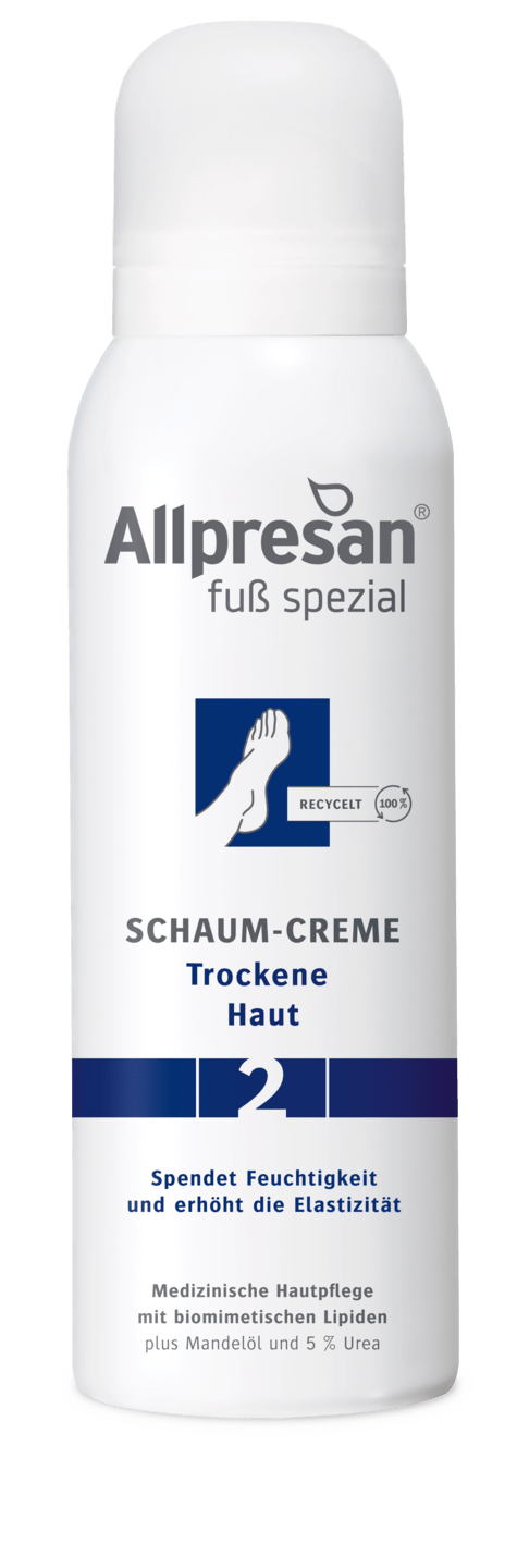 Allpresan Fuß spezial - Nr. 2 Schaum-Creme Trockene Haut