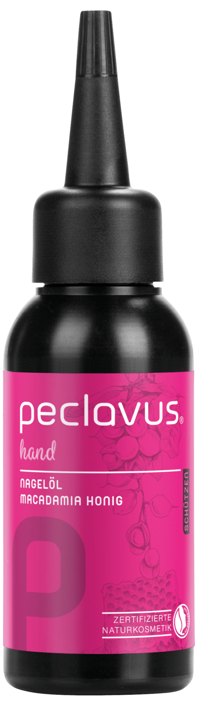 peclavus - Nagelöl Macadamia Honig | Schützen, 50 ml