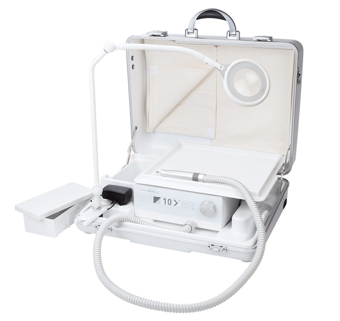 PODOLOG - NOVA 3s Koffer-Set in weiß