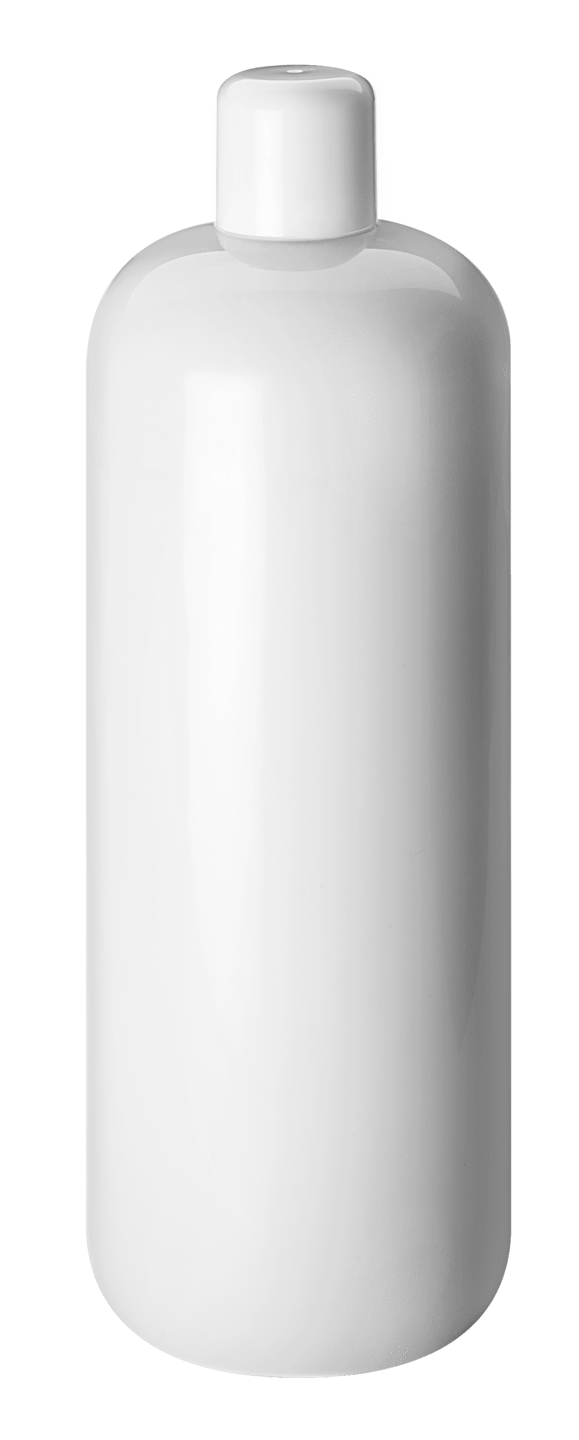 RUCK - Kunstoff Flasche 1000 ml  in weiß