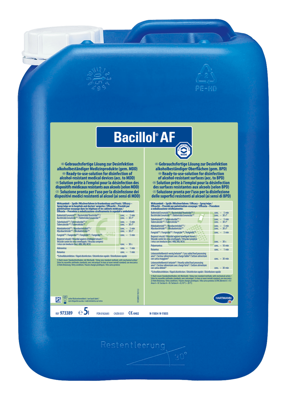 Bode - Bacillol AF Flächendesinfektion, 5000 ml