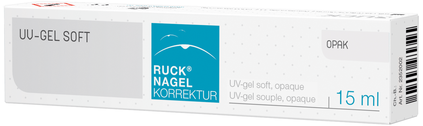 RUCK NAGELKORREKTUR - UV-Gel soft, 15 ml in opak