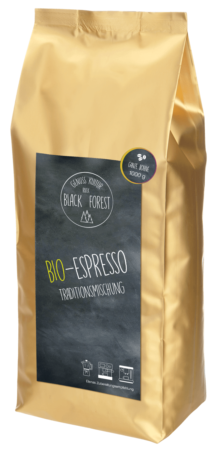 RUCK - RUCK® BLACK FOREST Bio-Espresso, 1000 g