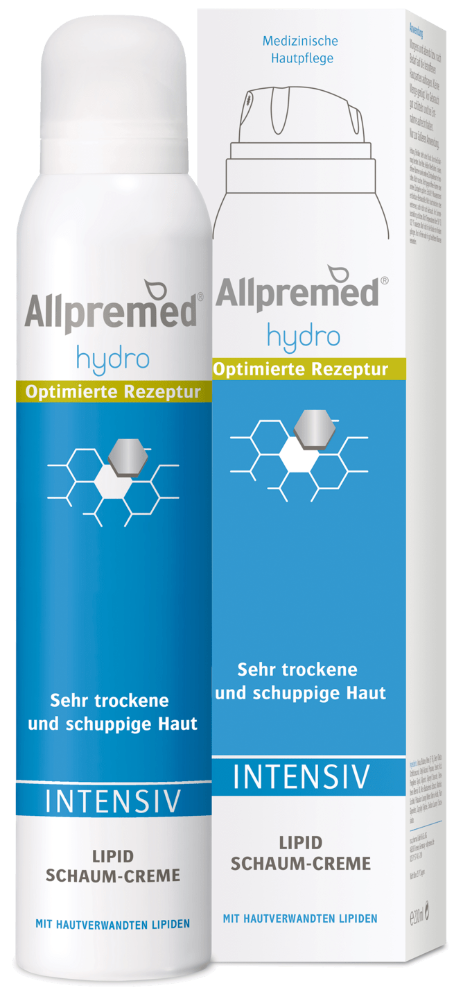 Allpremed hydro - Lipid Schaum-Creme INTENSIVPFLEGE, 200 ml