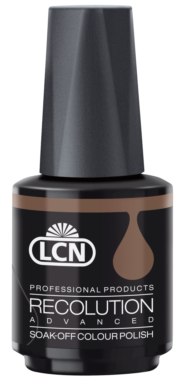 LCN - RECOLUTION Advanced Soak off colour polish, 10 ml in espresso (783)