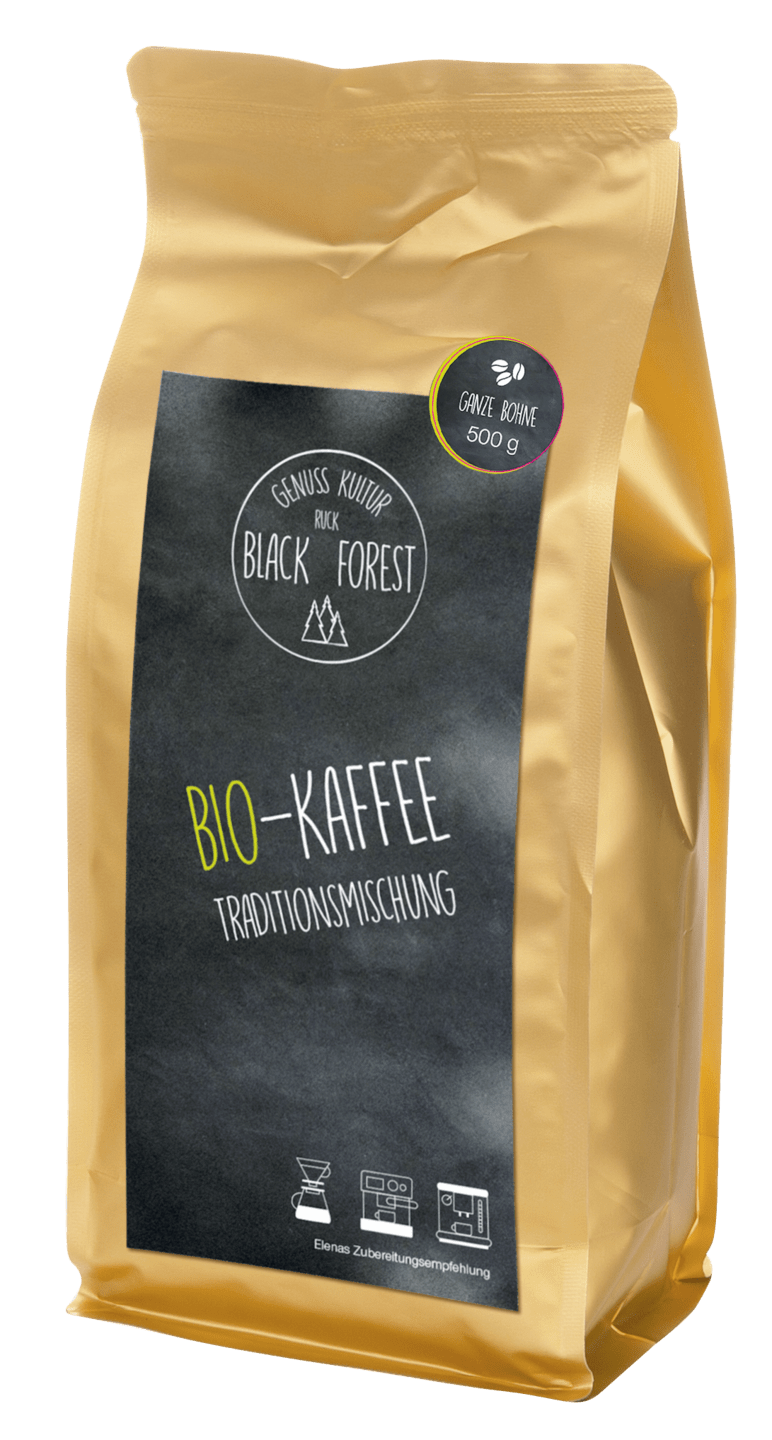 RUCK - BLACK FOREST Bio-Kaffee, 500 g