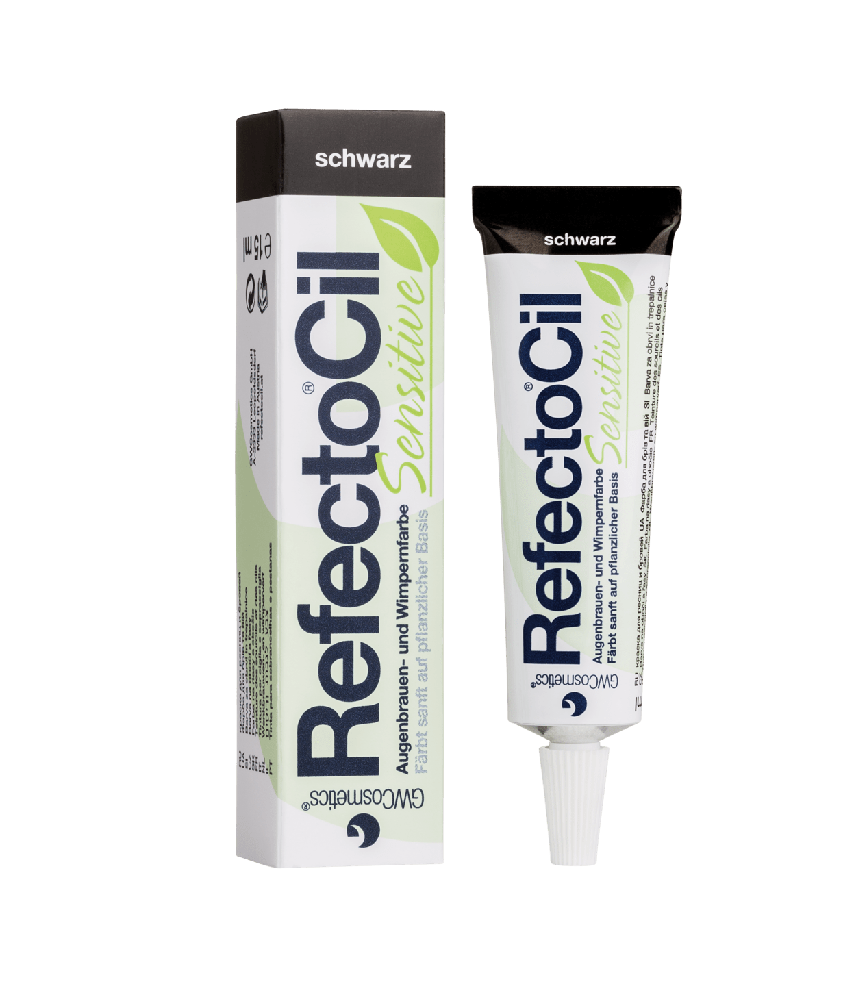 RefectoCil - Sensitive Augenbrauen- und Wimpernfarbe, 15 ml in schwarz