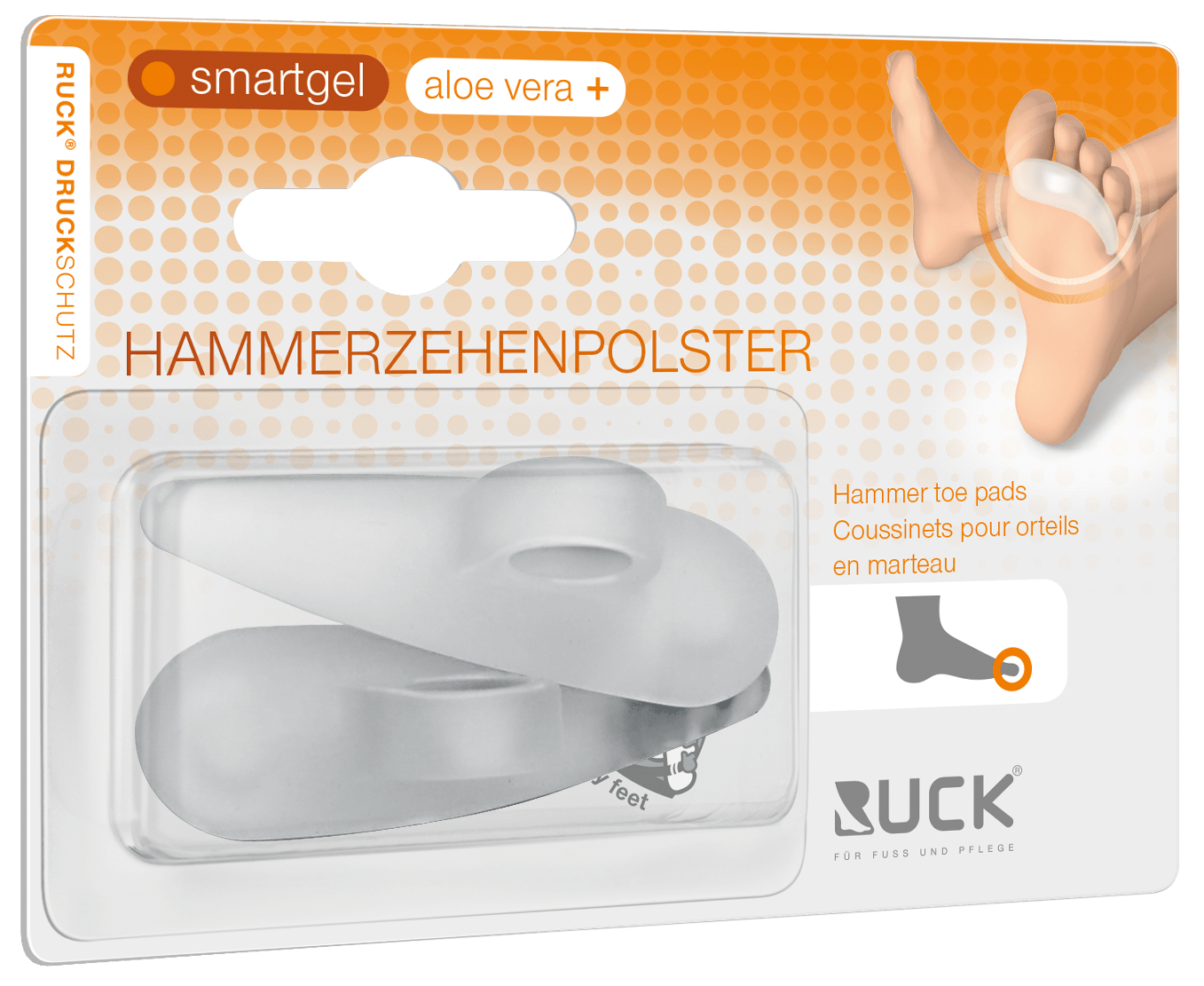 RUCK DRUCKSCHUTZ - Hammerzehenpolster