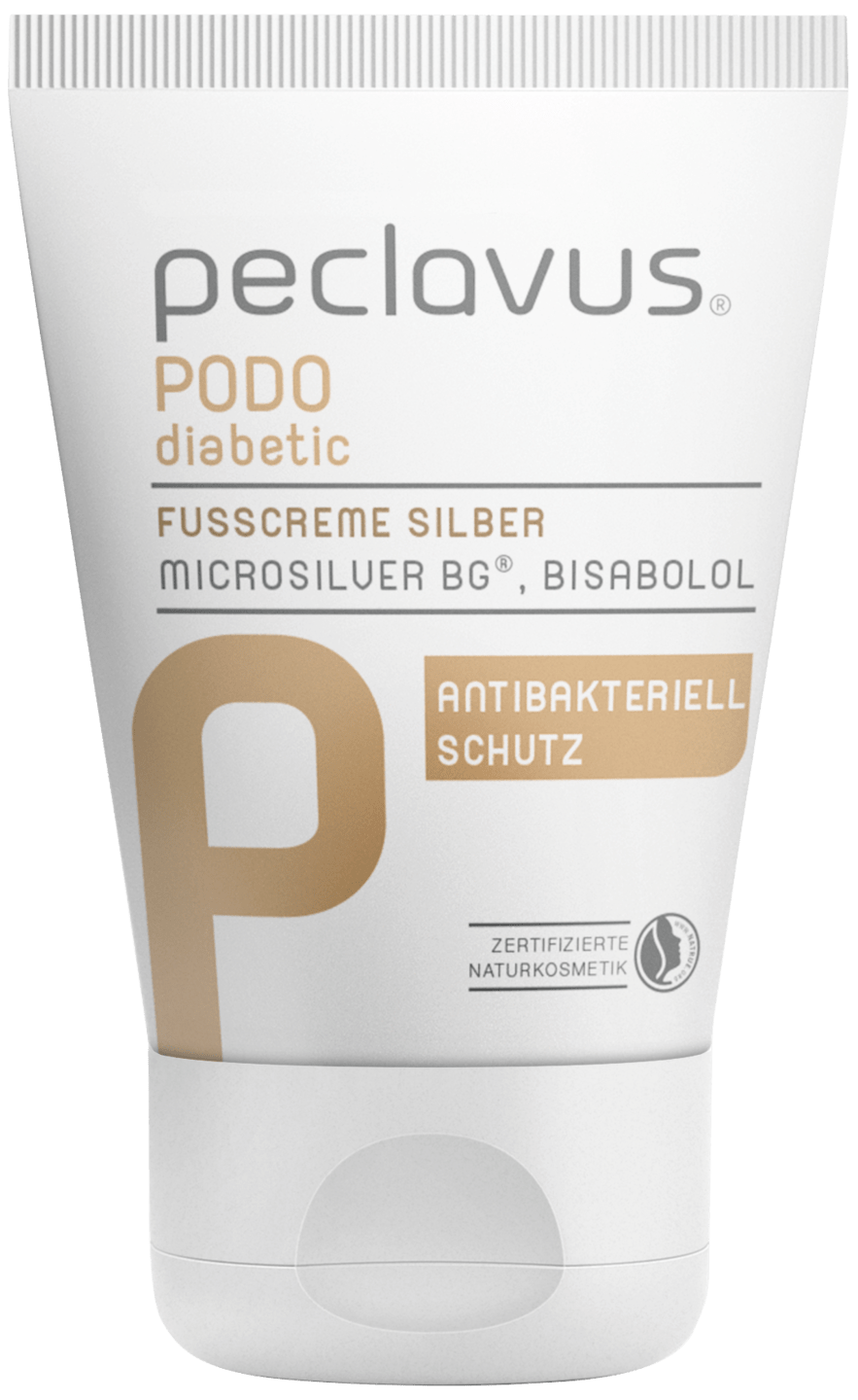 peclavus - Fußcreme Silber, 30 ml