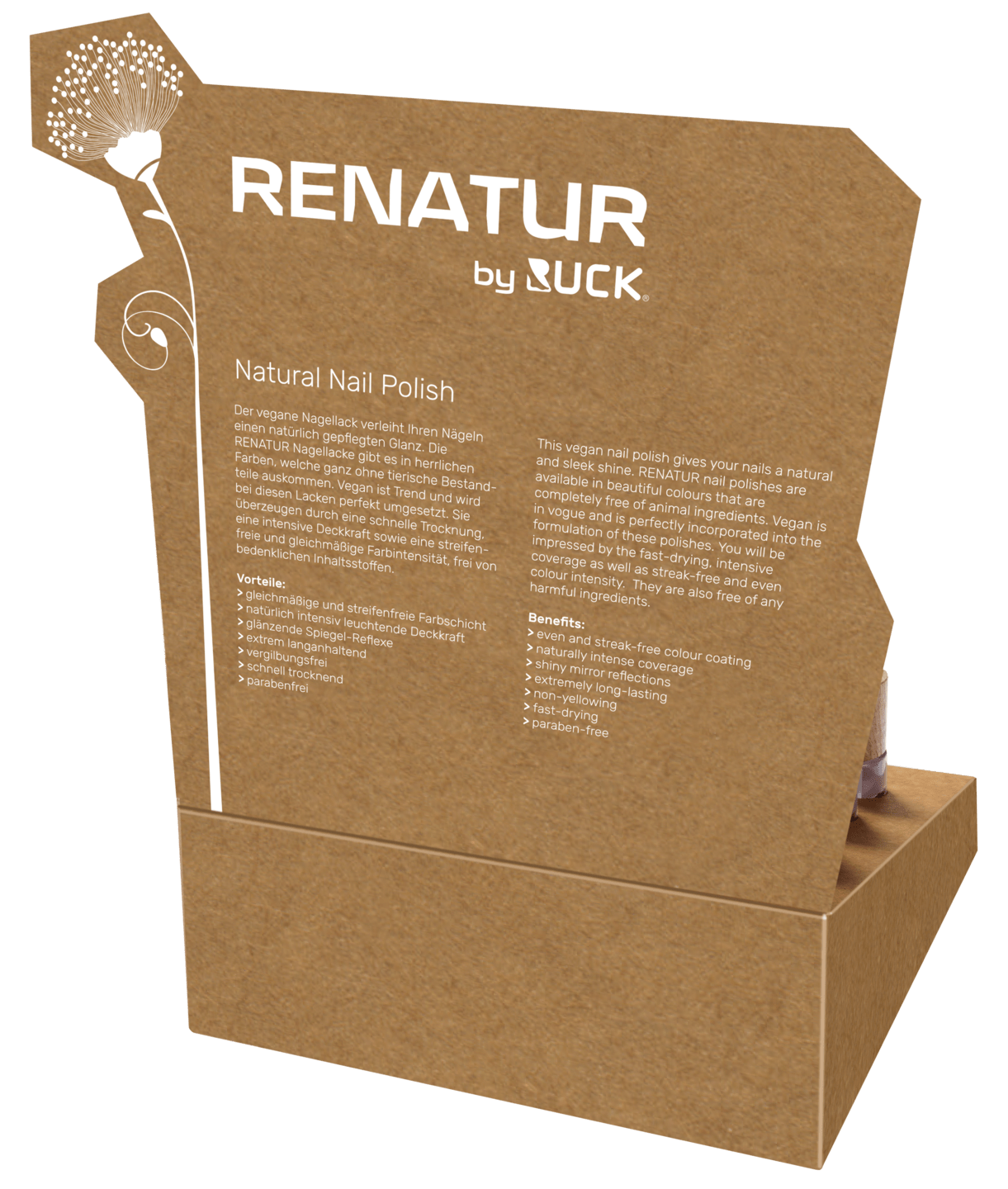 RENATUR by RUCK - Nail Polish Display-Set