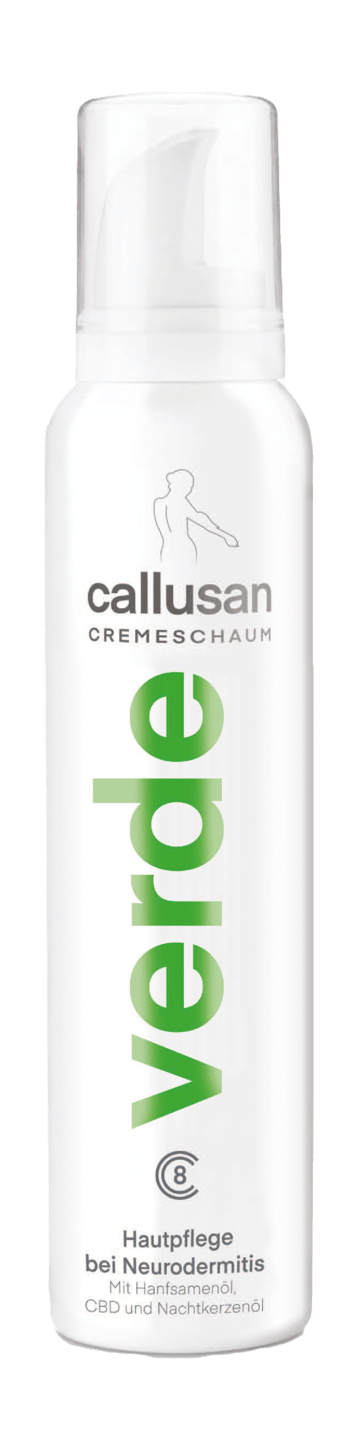 Callusan Cremeschaum verde, 175 ml