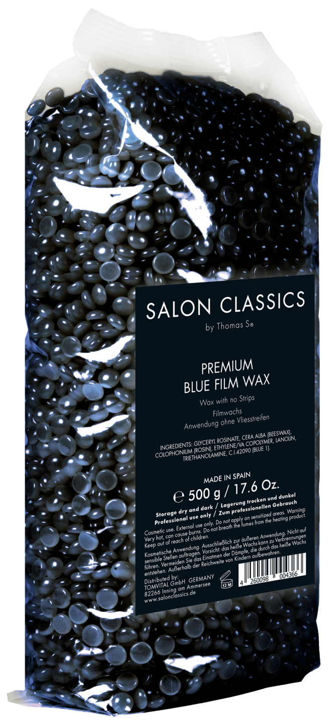 Salon Classics - Blue Film Wax Pearls, 500 g