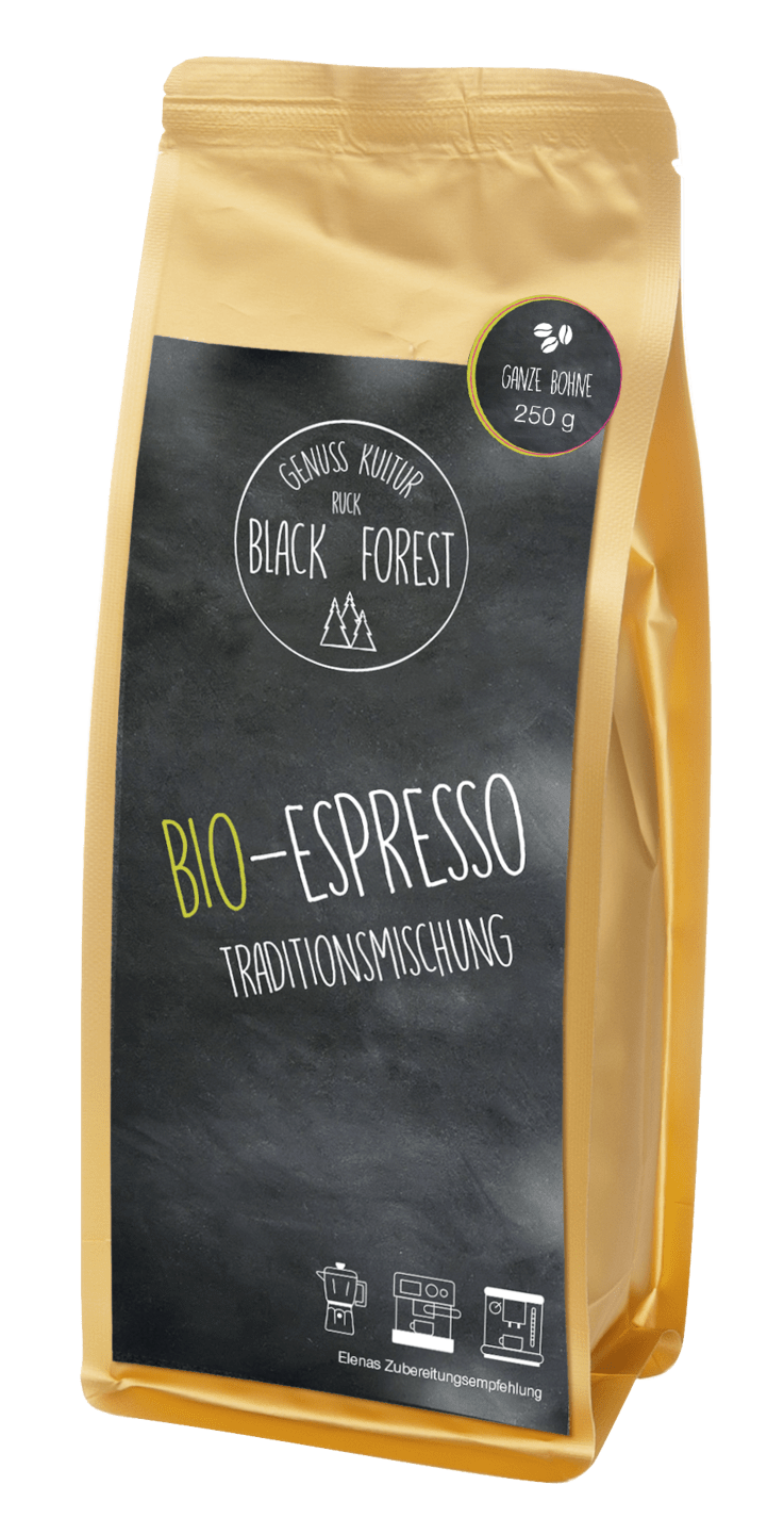 RUCK - RUCK® BLACK FOREST Bio-Espresso, 250 g