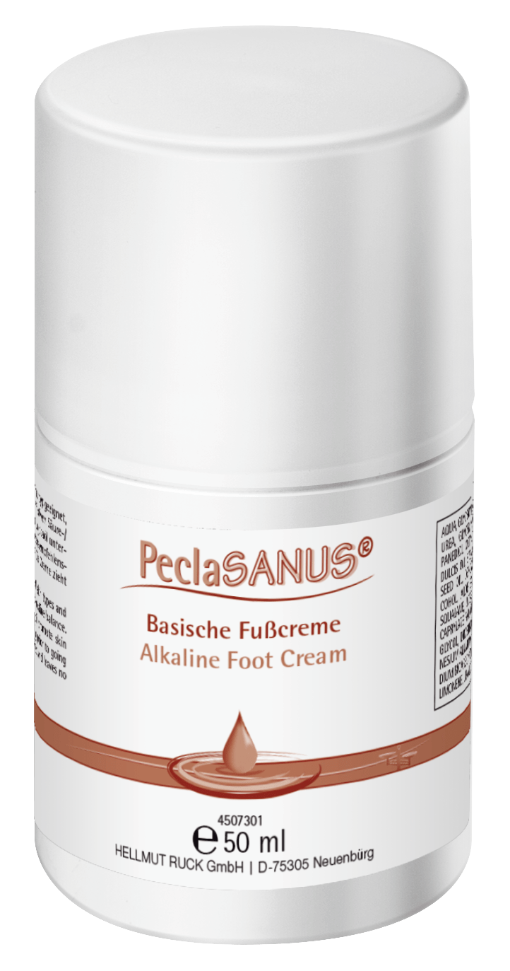 PeclaSANUS - Basische Fusscreme, 50 ml