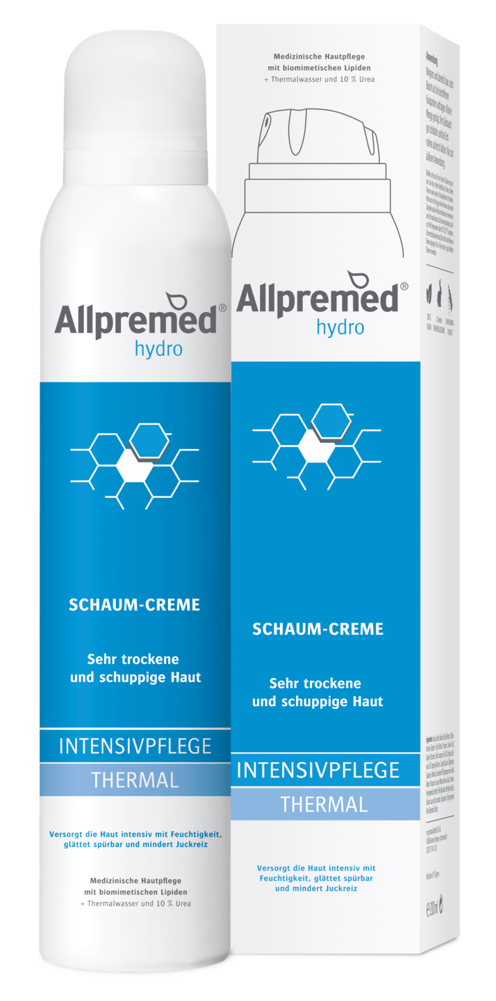 Allpremed hydro - Lipid Schaum-Creme INTENSIVPFLEGE Thermal, 200 ml