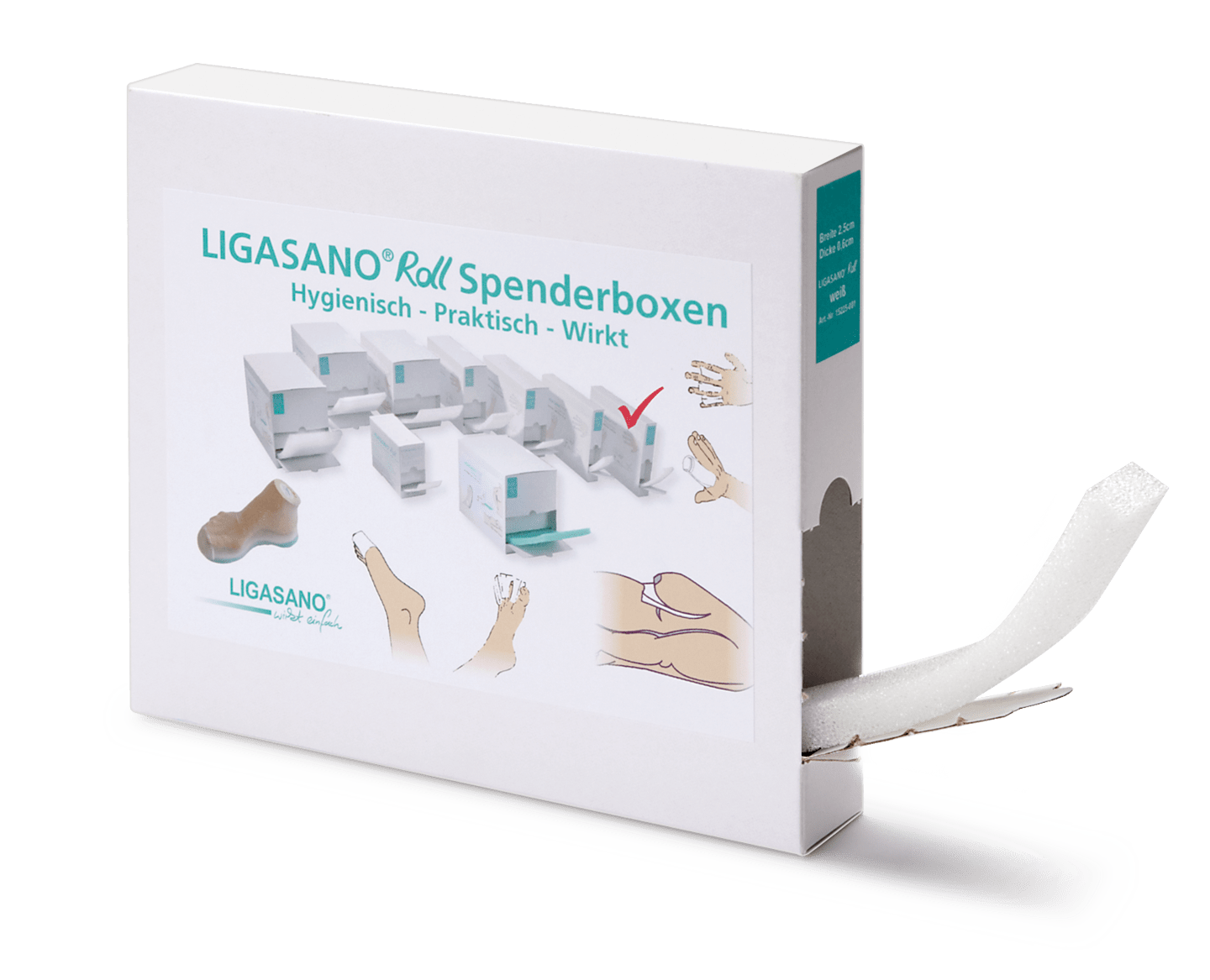 Ligasano - Roll Spenderbox unsteril