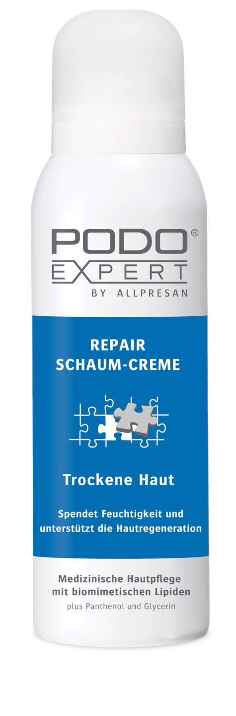 Podoexpert by Allpresan - Repair Schaum-Creme Trockene Haut, 125 ml