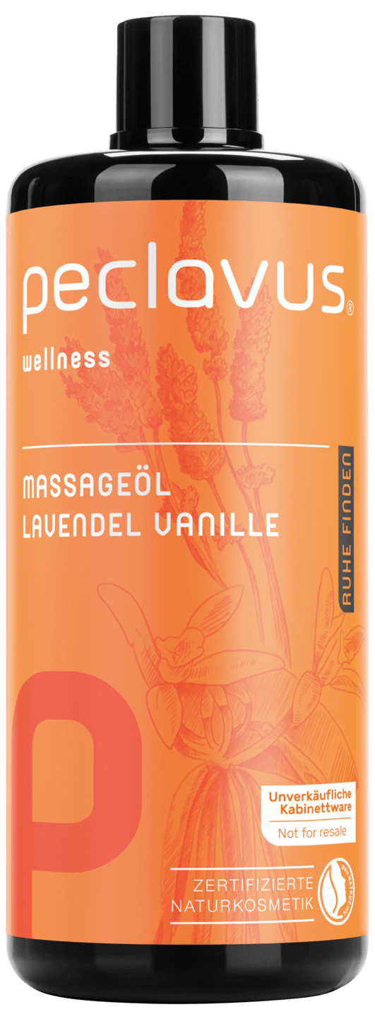 peclavus - Massageöl Lavendel Vanille, 500 ml