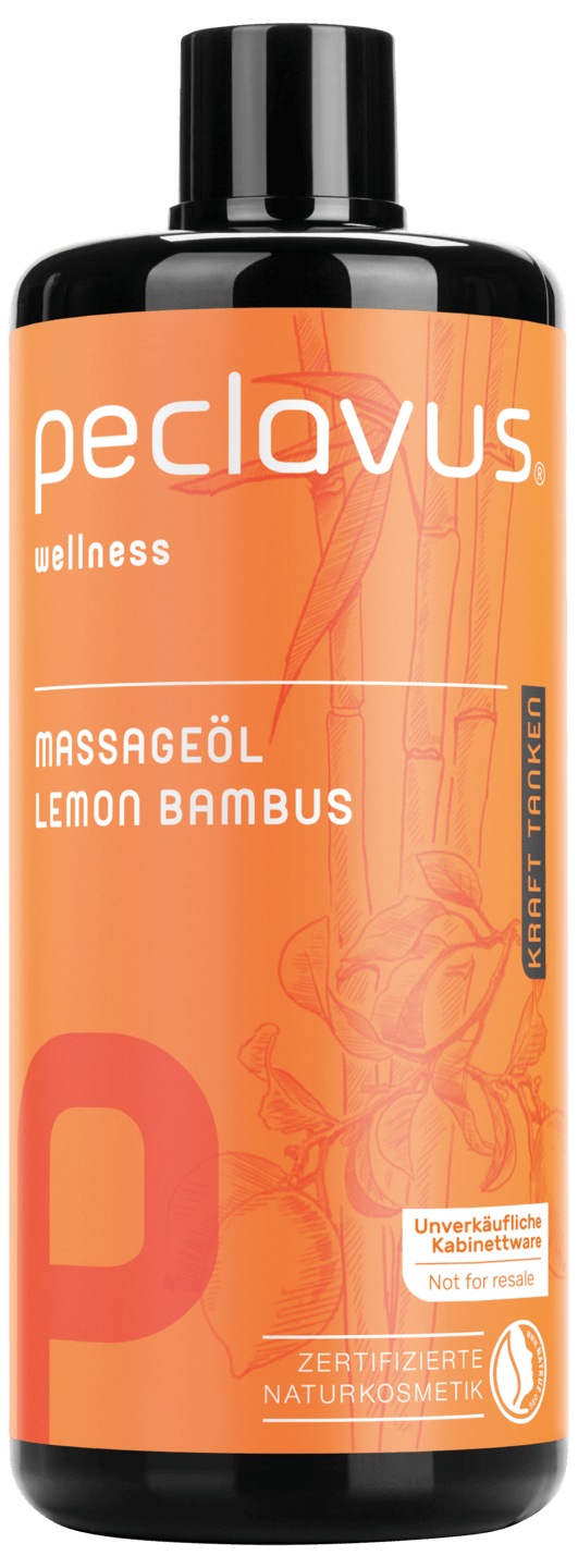 peclavus - Massageöl Lemon Bambus, 500 ml